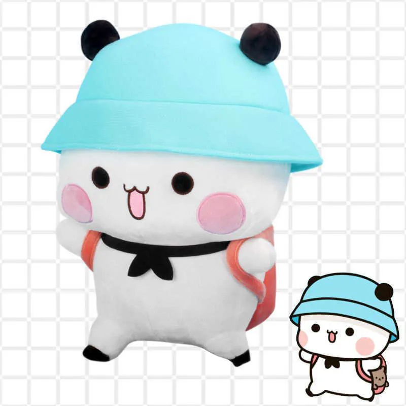 Kawaii Squishy Stuffed Animals Toys Bubu And Dudu Panda Bear Dolls Soft And  Cuddly Pillow For Kids Room Decor And Childrens Day Gifts From Meck, $14.57