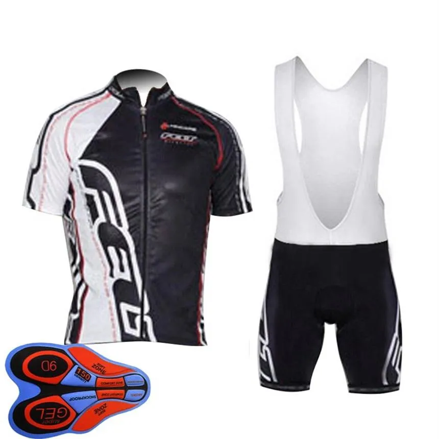 Fieltro Equipo Ropa Ciclismo Transpirable Mens Ciclismo Manga corta Jersey Bib Shorts Set Summer Road Racing Ropa Bicicleta al aire libre Uni286Z