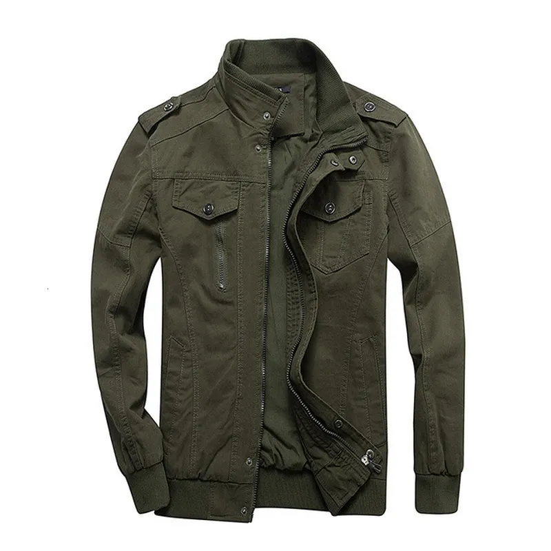 Hommes Vestes Hommes Vestes Militaire MA-1 Style Armée Vestes Homme Marque Vêtements Hommes Bomber Jeans Vestes Plus La Taille M-6XL Streetwear Coton 230417