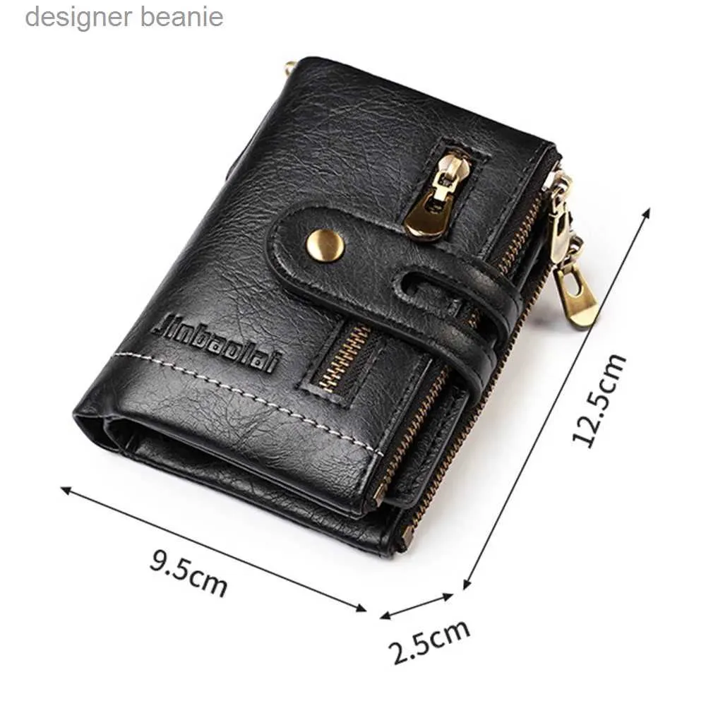 DEFNES Chain Wallets for Men Genuine Leather Bifold Wallet RFID Blocking Mens  Purse Credit card With Coin Pocket - Walmart.com