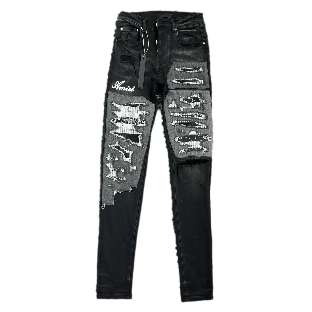 Designer High Waisted Lady Black Ripped Jeans With Cargo Straight Leg And  Ripped Holes 2023 Collection From Fashionicon001, $20.25 | DHgate.Com