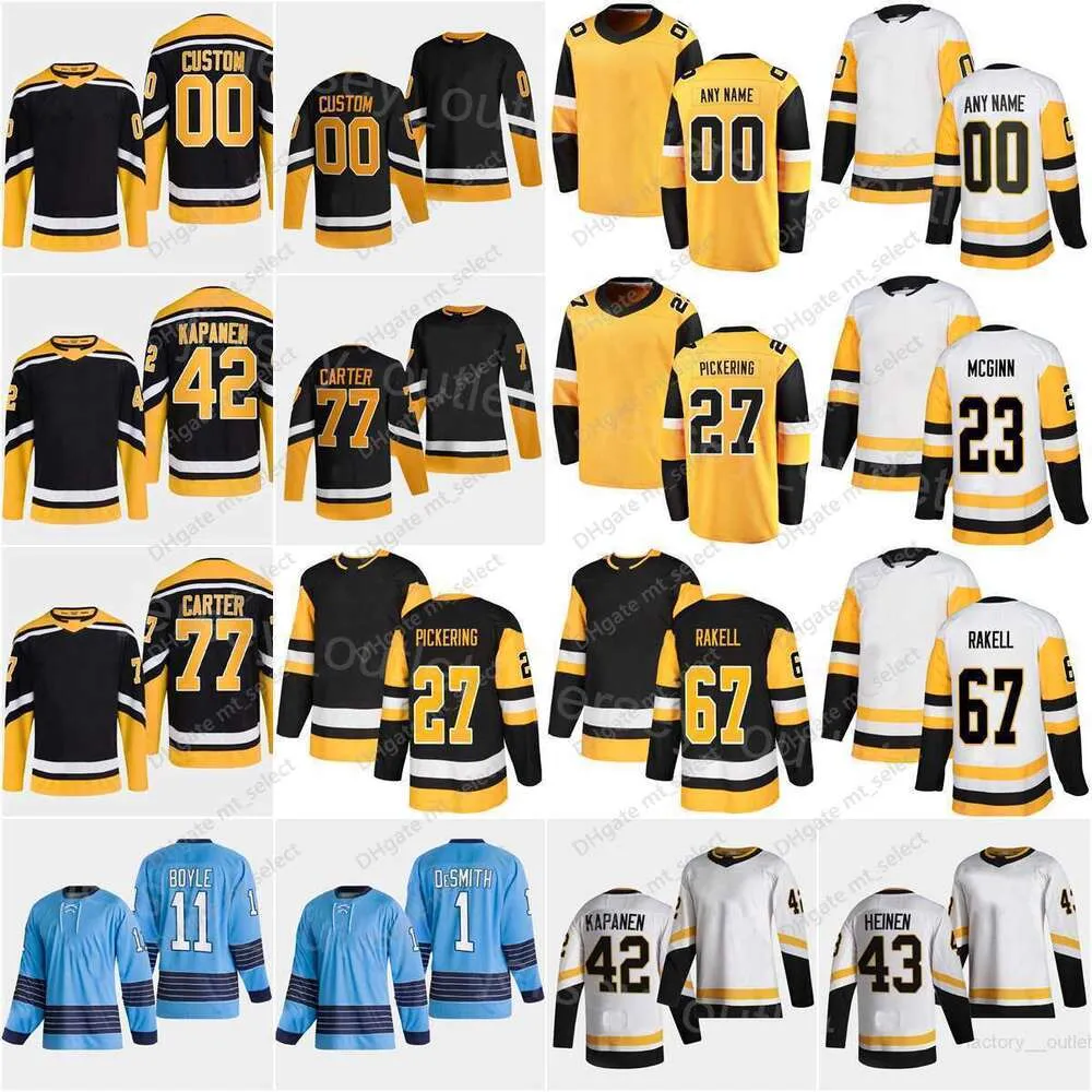 Män barn kvinnor hockey''nhl '' omvänd retro 67 Rickard Rakell Jersey Stadium Series 27 Owen Pickering 77 Jeff Carter 42 Kasperi Kapanen 43 Danton