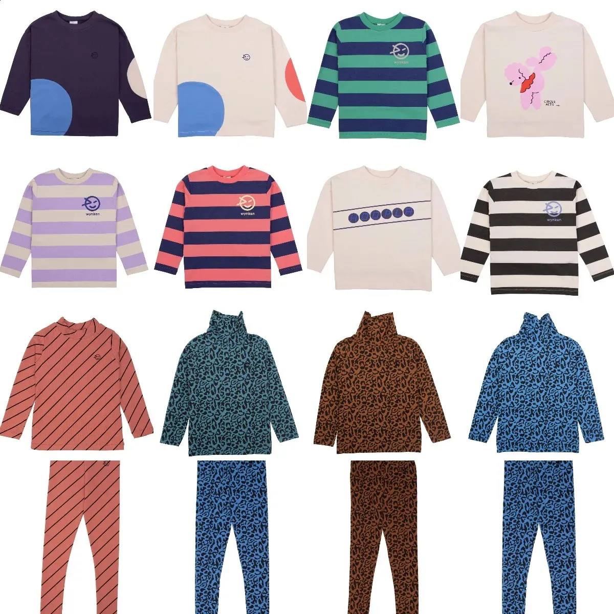 Clothing Sets 23 Autumn Winter WYN Home Furnishing Children s Cartoon Sweater 231116