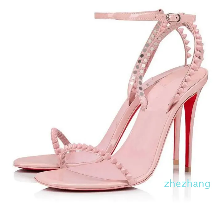 2023-ELEGANT SO ME Sandalet Elbise Ayakkabı Platformu Pompalar Strappy Spike Stiletto-topuk