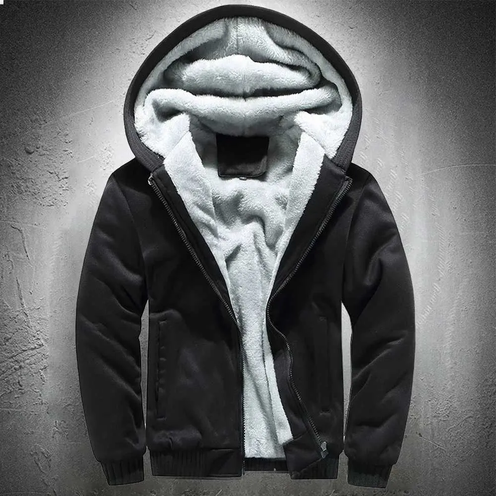 Erkek Hoodies Sweatshirt Kış Hoodie Ceket Erkekler Spor Kalın Hoodies Sweatshirts Spor Palto Kürk Sıcak fermuar Up Hoodie Casual Sweatshirt Plus J231116