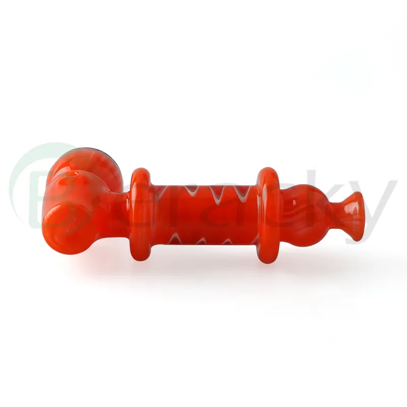 DHL!!! Beracky Tubi martello in vetro colorato da 4,7 pollici USA Accessori tubi tubi in vetro inebriante Accessori colorati