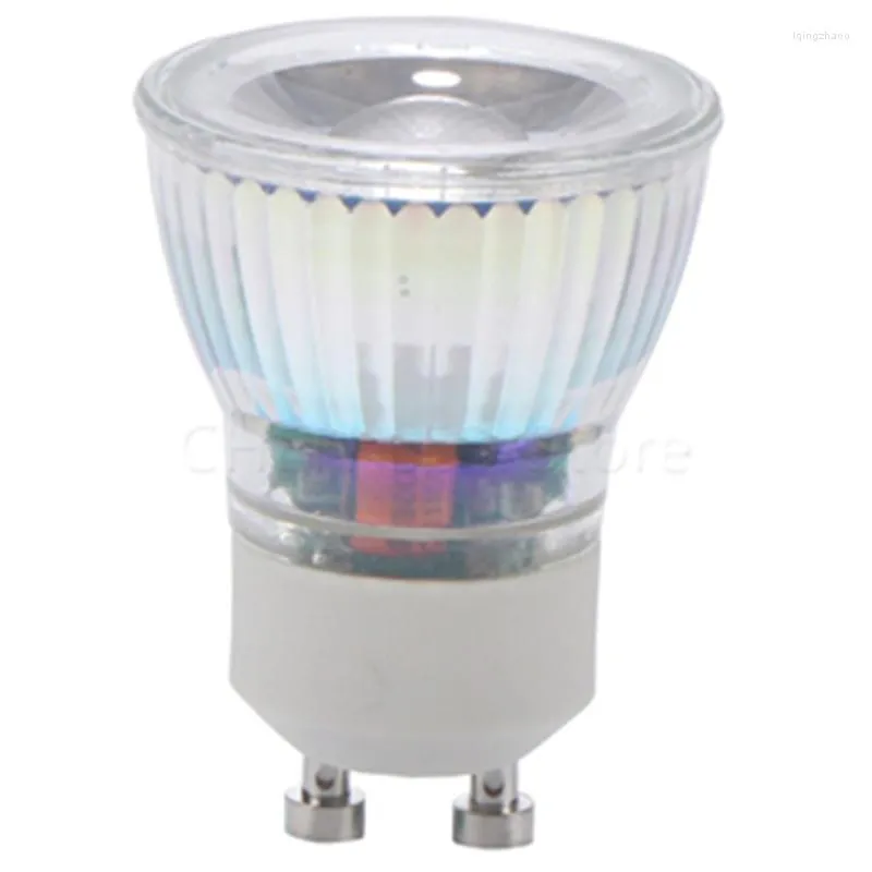 مصباح بقعة LED مشرق لمبة 12V 220V 5W MR11 COB 35MM قطرها قابلة للضمان دافئ/بارد أبيض GU10 MINI الأضواء