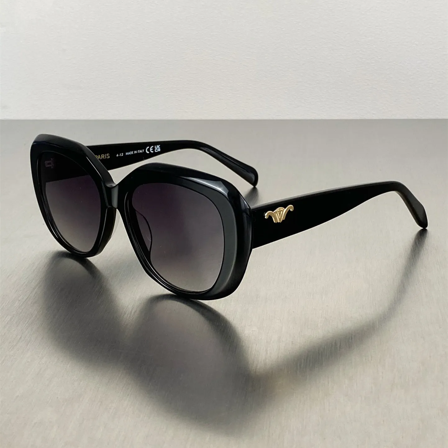 Occhiali Da Sole Occhio Gatto Vintage Femminile 2024 Occhiali Da Sole Ovali Di Guida Protettiva Con Scatola Cornice Nera Lenti A Colori Miste Da 33 96 DHgate