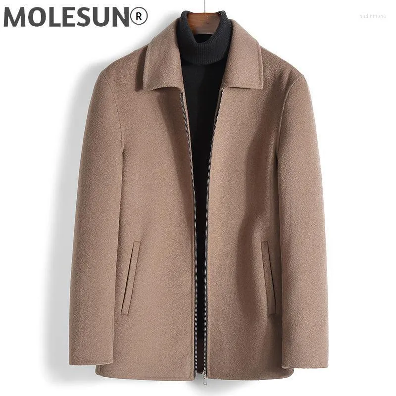 Men's Wool & Blends AKOOSUN Jackets For Men Clothing Winter Jacket Mens Korean Style Clothes Real Fur Coat Male Erkekler Ceket LXR945 Nadi22