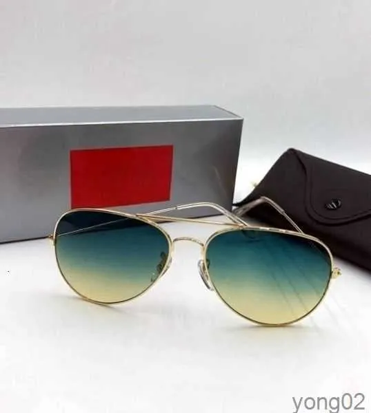 2023 Designer 3025R Okulary przeciwsłoneczne dla mężczyzn Rale Kan Gulses Ochrona Kobieta Ochrona Ochrona Real Skla Złota Metalowa Rama Drifing Sunnies z oryginalnym pudełkiem 7qdoz