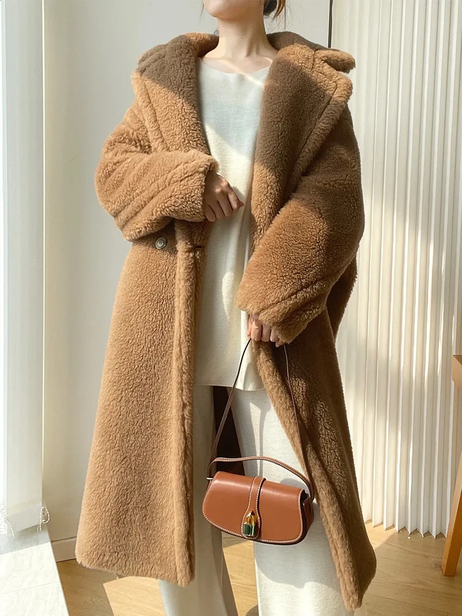 Mid length store teddy bear coat