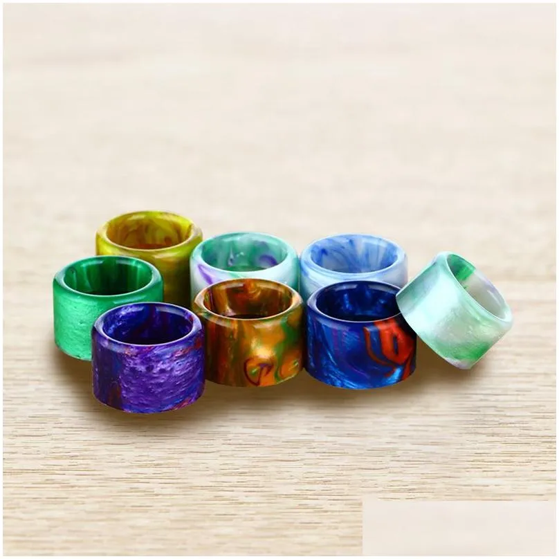 Tillbehör för TFV16 DRIP TIP EPOXY HESKIN MOUTIECES FIT KING SUB OHM 9ML Tillbehör Drop Delivery Home Hushåll SUNDRIES SMO DHMIQ