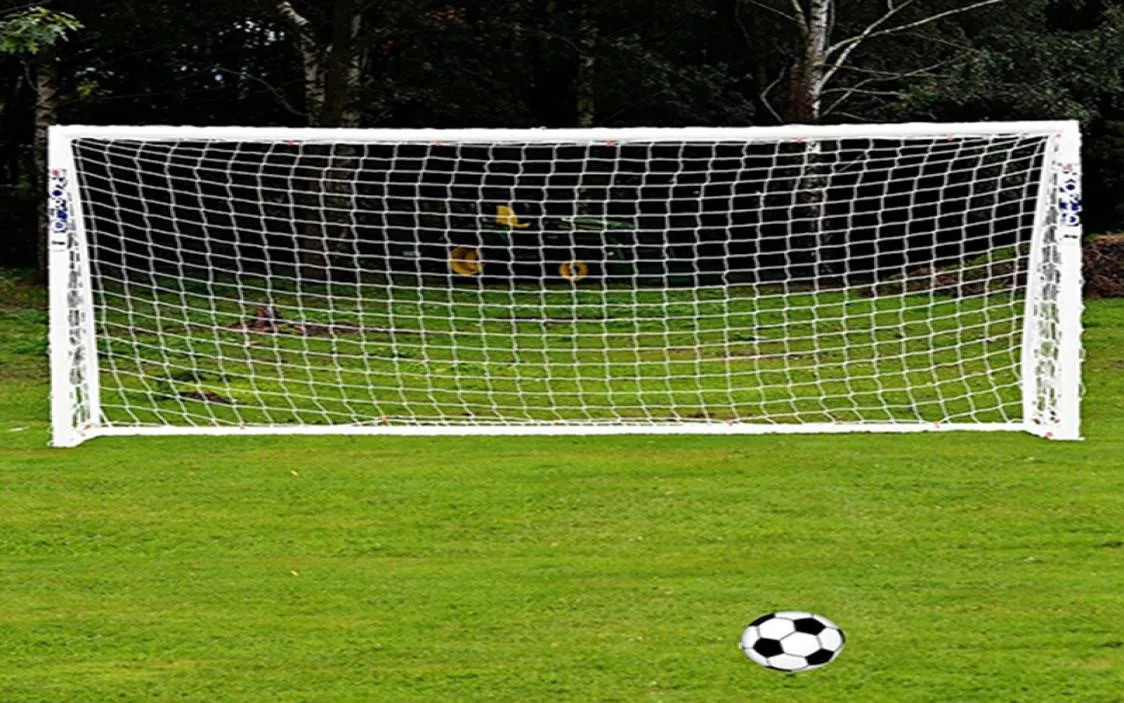 Rede de bola de pé portátil 3x2m poste de meta de futebol presente da copa do mundo acessórios de futebol ao ar livre ferramenta de treinamento esportivo 2381640