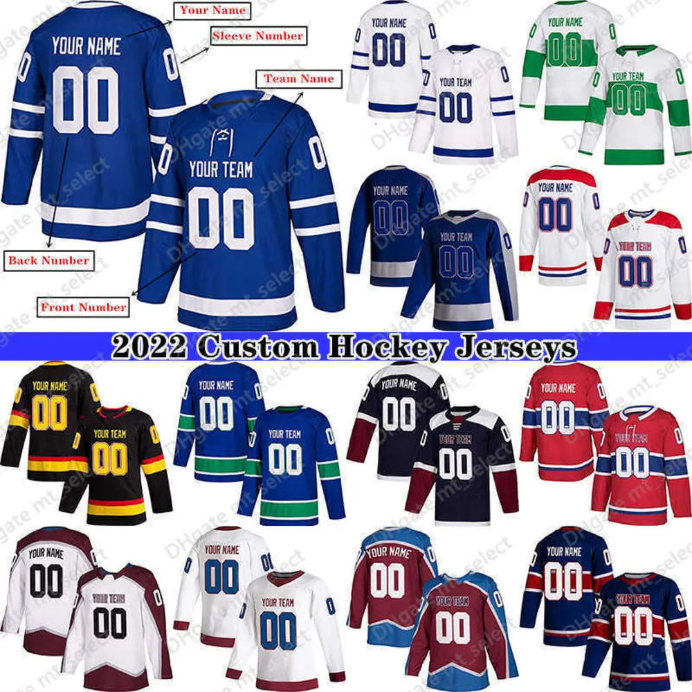 Custom Hockey''nhl '' Jersey for Men Women Youth Authentic Hafted Numer