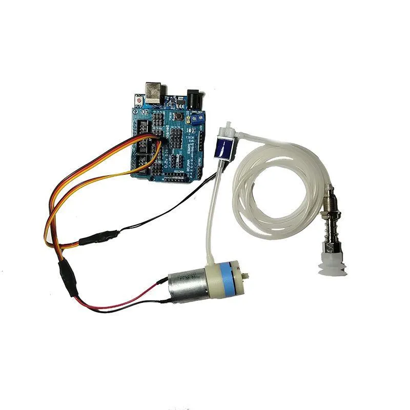Freeshipping robotyczne pompę ssącej próżniową może użyć kontroli Arduino z przełącznikiem elektronicznym PWM Program jest prosty w użyciu ewcea