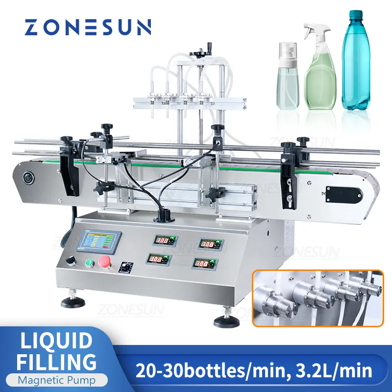 Precise Liquid Filling Machine - Desktop Automatic Bottle Filler ...