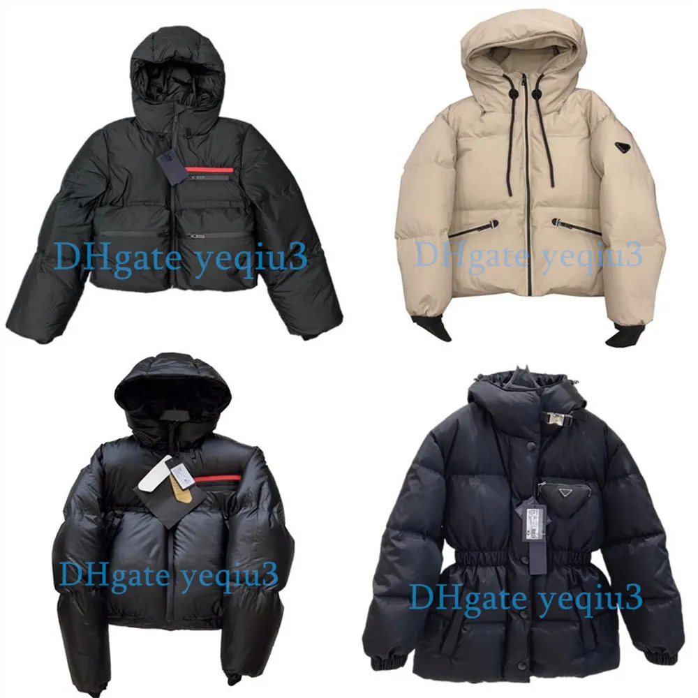 Kvinnor jackor vaddad jacka puffer kappa vinter kappa kvinna vinter kappa designer kappa modekvalitet bomullskläder midja tätt kortjacka Streetwear jul