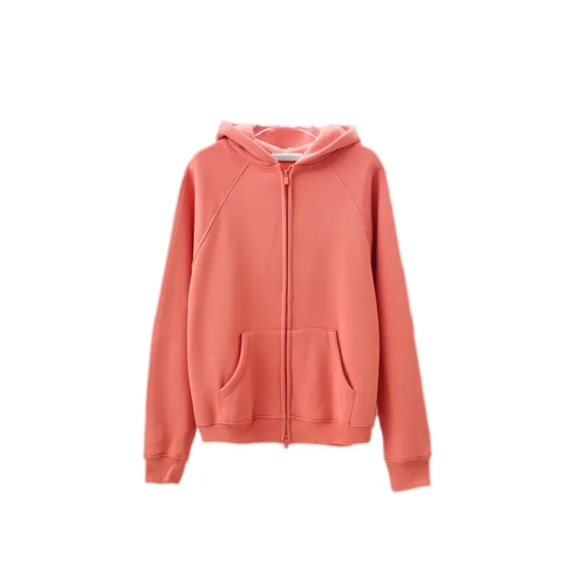 tute da uomo essenziali con cappuccio set da uomo felpe con zip intera zip intera lettere 3D felpa con cappuccio rosa felpa con cappuccio firmata hip hop maglione moda pullover Tech set da donna essenziale con cappuccio