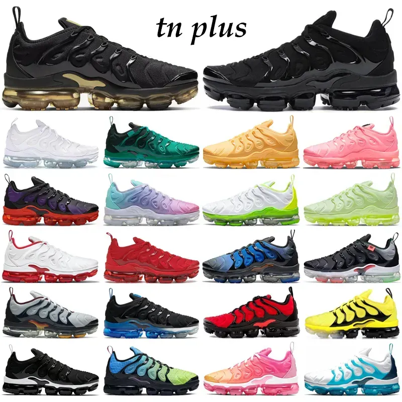 2024 TN Plus Terrascape Running Shoes TNS Toggle Utility Spider Triple Black White Red Black Metallic Silver Gray Gray Magma Orange Trainers Switch Sneakers