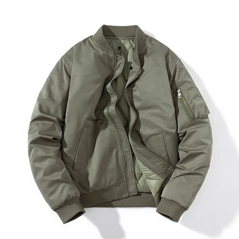 Giacche da uomo Giacca militare da uomo Bomber da volo personalizzato con cappuccio Casual Primavera Autunno Varsity Coat Tasche con zip Capispalla Taglie forti 5XL 230417