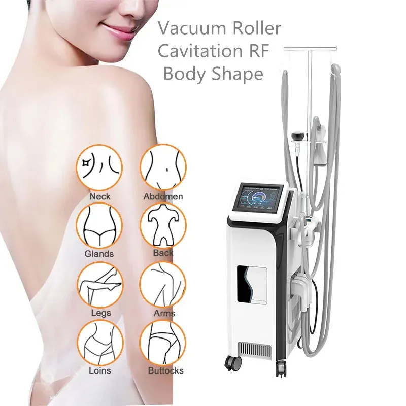 Body Shape Machine Vacuum Roller Cavitation RF Massager Infrared Light Sculpting Body Contouring Machine