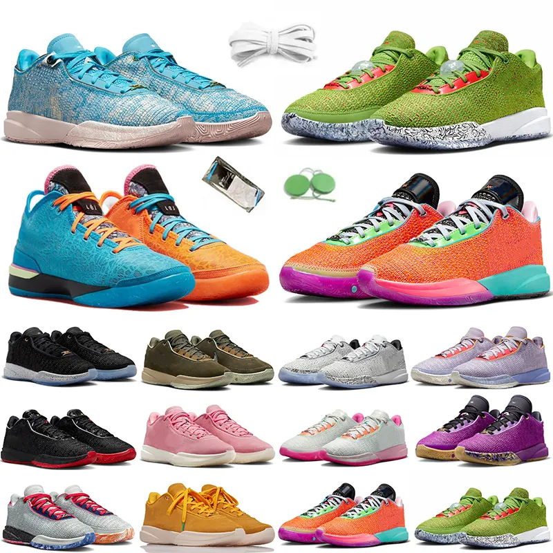 Lebrons 20 Basketball Shoes Designer Sneakers All Star Black Gold Bred