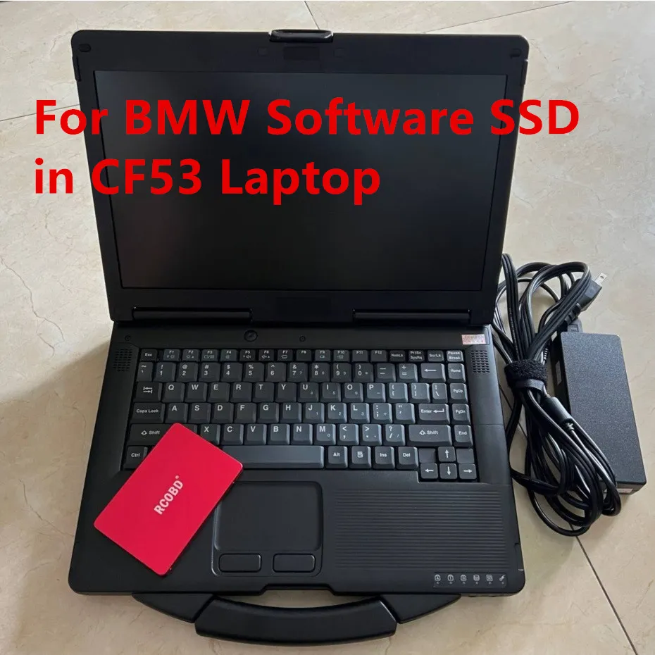 BMW ICOM A2の次の最新SW 1000GB HDD CF53ラップトップに事前にインストールされた