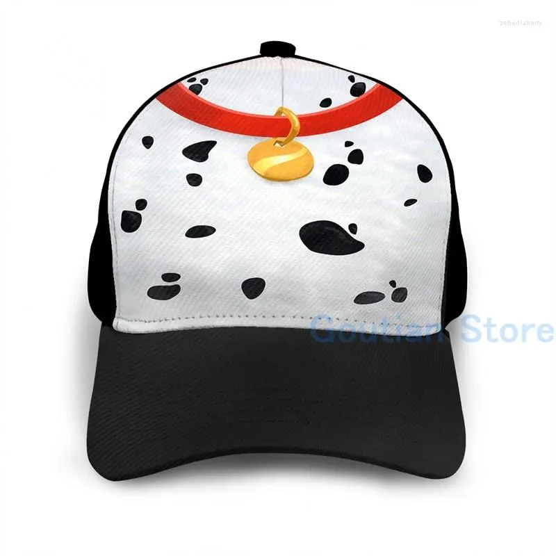 Top Caps Fashion 101 Dalmatians Basketbol Kapağı Erkek Kadınlar Grafik Baskı Siyah Unisex Yetişkin Şapka