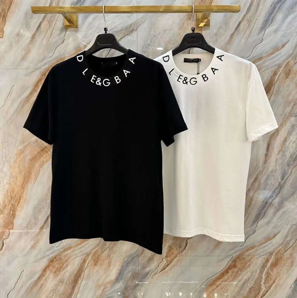 T-shirt da donna abiti firmati abiti da donna Camicie da donna Abbigliamento Top da donna Crop Top Tee Manica corta Lettera Stampa Moda Pullover estivo Donna Nero Rock421