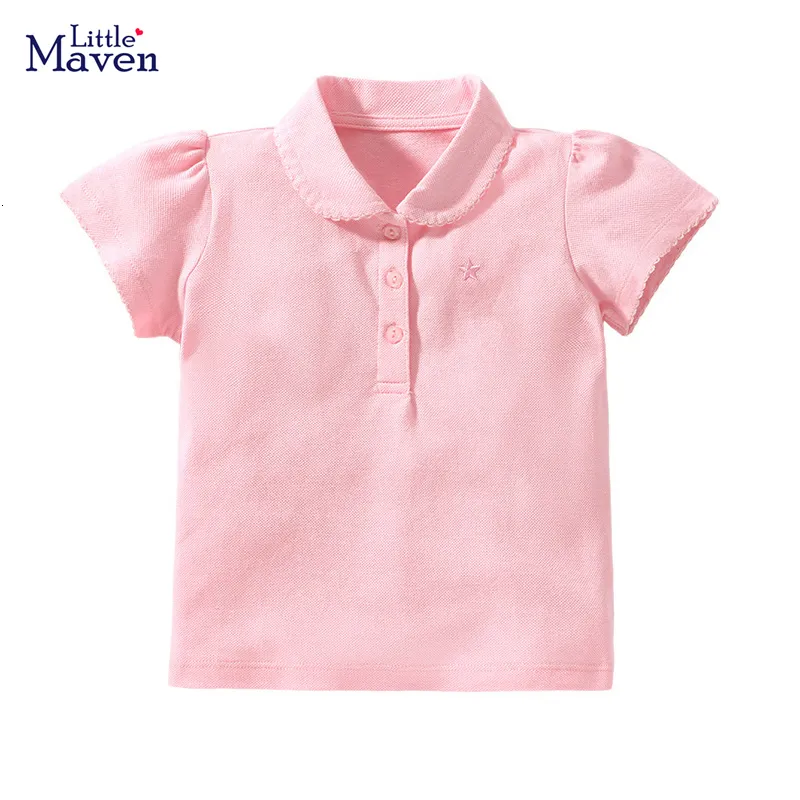 Polos Little Maven Girls koszule polo letnie dziewczyny szorty