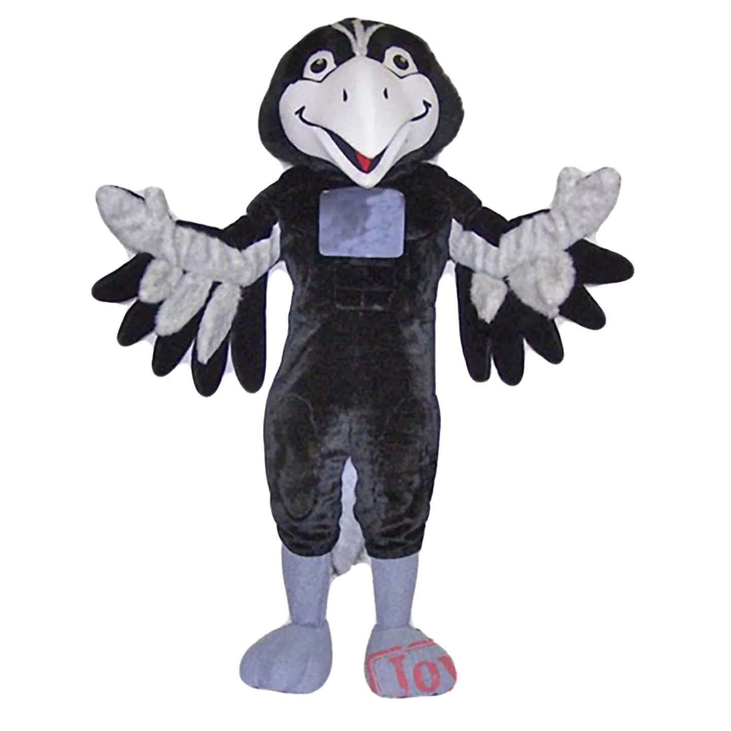 Halloween Black Hawk Mascot Kuit Sukienka imprezowa