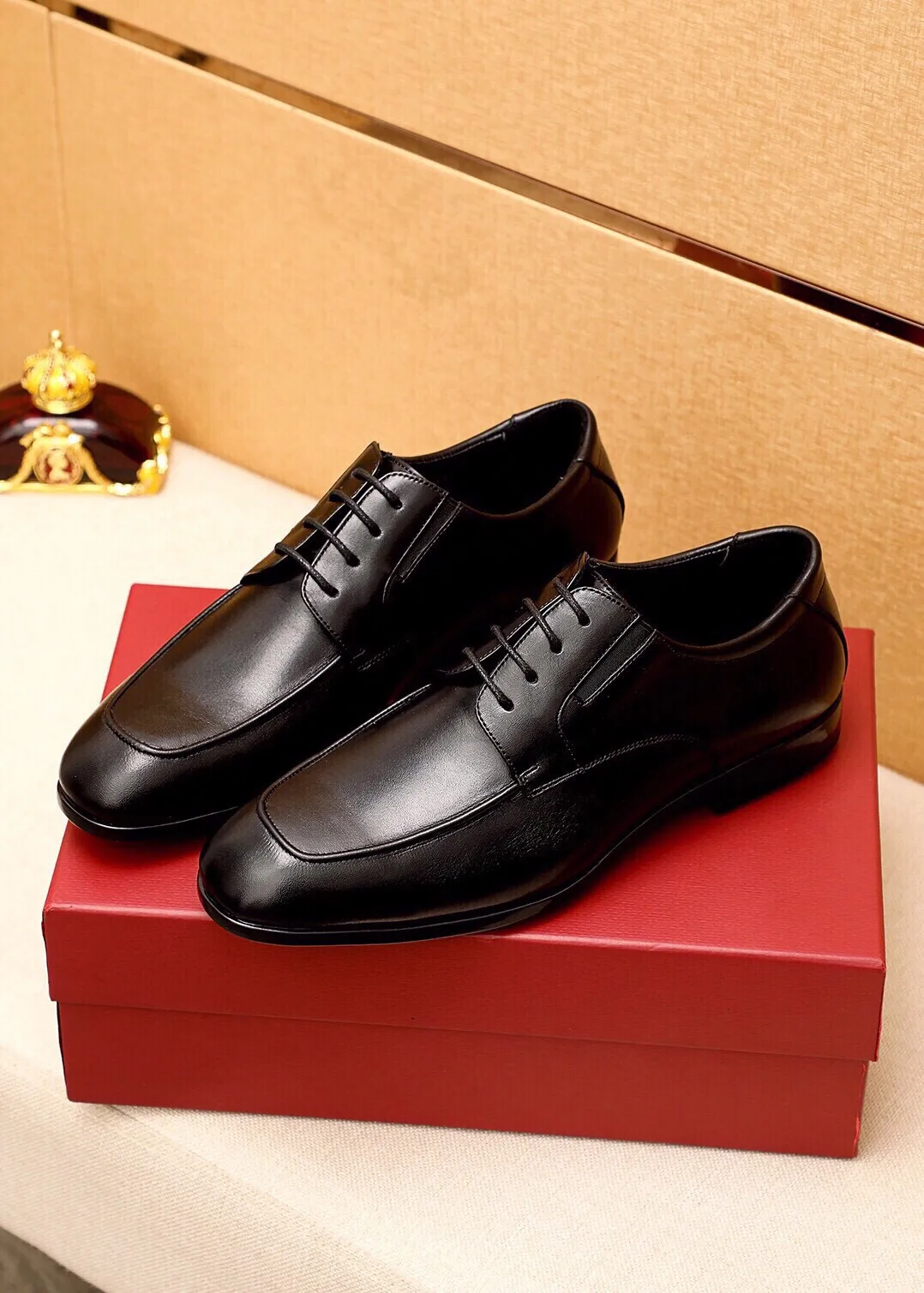 2023 Männer Kleid Schuhe Formale Echtes Leder Business Wohnungen Casual Müßiggänger Hochwertige Marke Büro Männliche Atmungsaktive Oxfords Größe 38-45