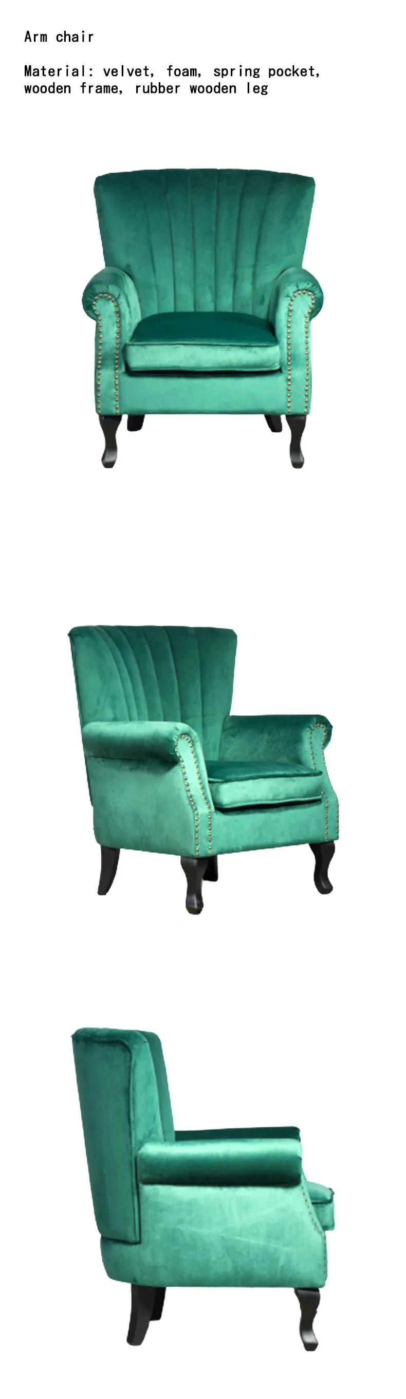 Leisure Single Chair For Living Room Furniture Village Armchairs From