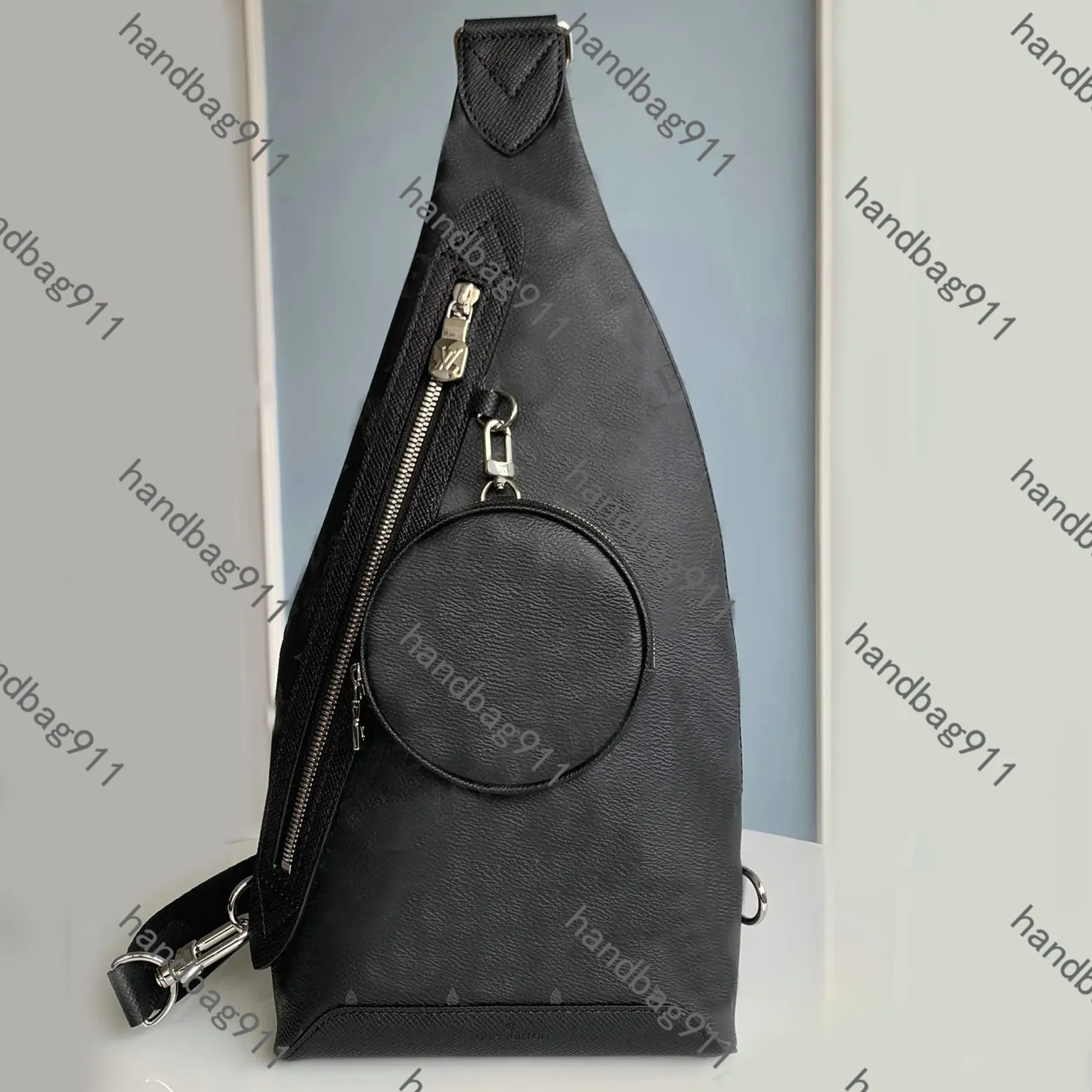 10A Qualità di livello superiore M30936 Borsa a tracolla Duo Zaino classico per uomo Tasca laterale con cerniera Borsa a tracolla di design per uomo Borsa per monete con cerniera Luxurys 2 set Borse a tracolla