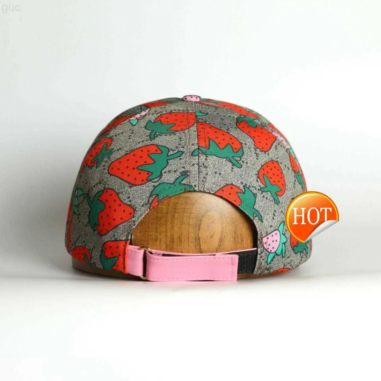 ty 33Berretti da baseball alti fragola cotone da uomo cactus classico lettera Berretti da baseball estate donna cappelli da sole outdoor regolabile Snapback Cap ragazza carina visiera22222227