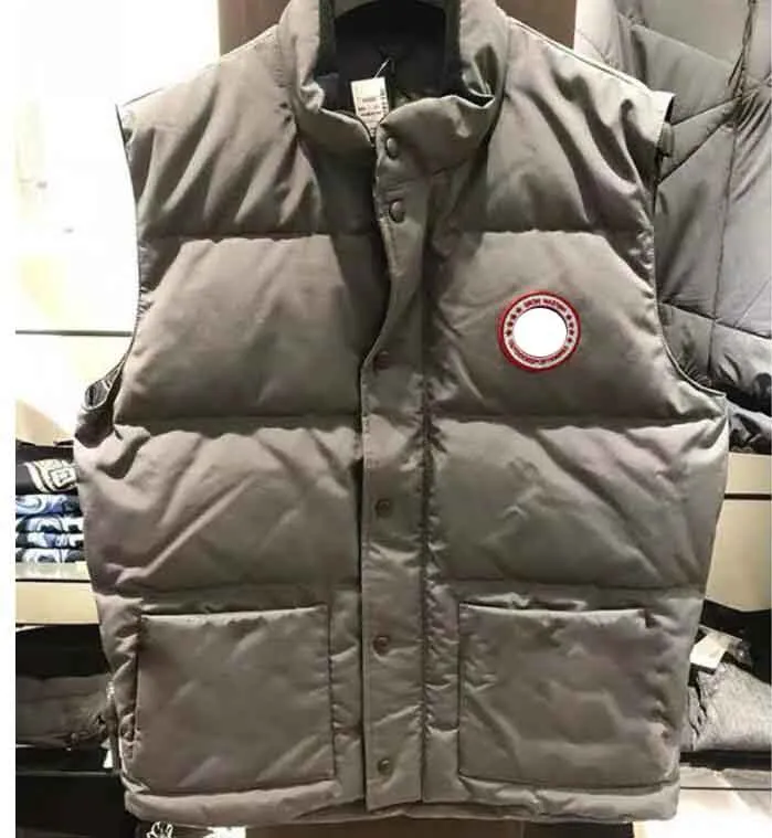 23ssLuxury Down goose vest Jacket`s Canadian Style Mens Designer Jacket coat Men And Women High Quality Winter Men`s Warm Vest`s Vanmei