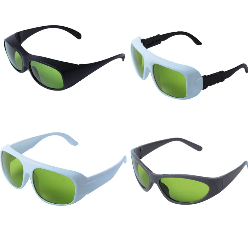 Gafas protectoras y gafas de seguridad Gafas láser para láser de diodo IR  (infrarrojos) de 808 nm con estuche