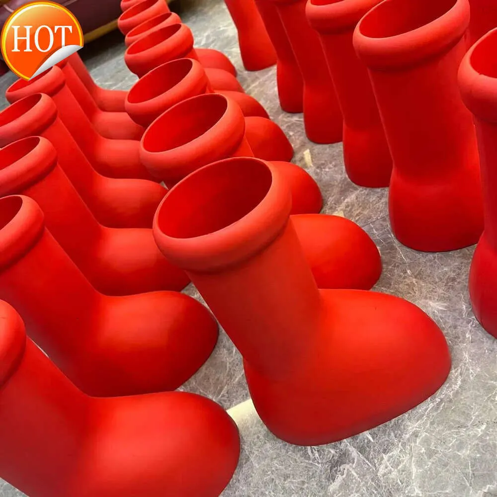 2023 Yeni Mschf Büyük Kırmızı Boot Astro Çocuk Karikatür Botlar