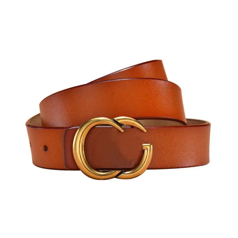 Brown Designer Belt Womens l derb lte m n antik guldsp nne kta l der h g topp cinturon de lujo designer snake b lte f r jeans