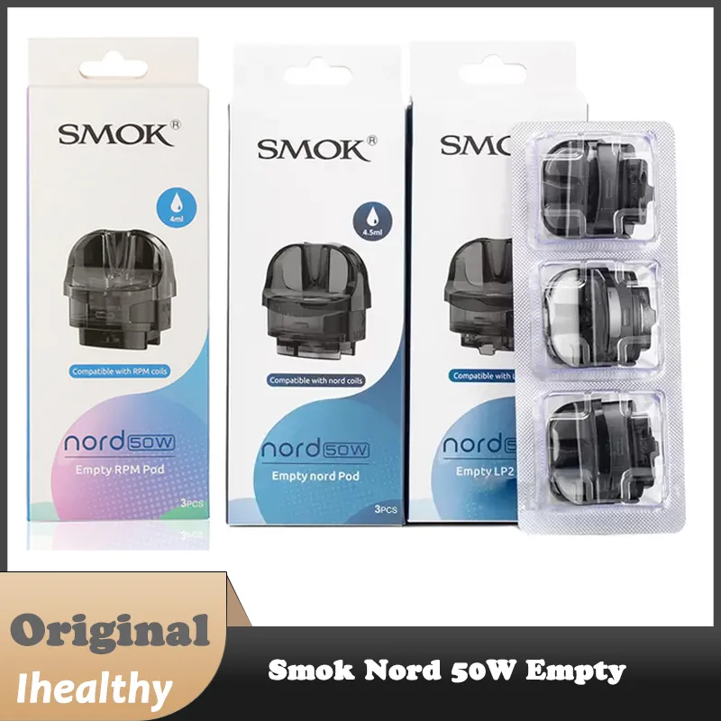 Original Smok NORD 50W LP2/RPM/NORD TOMA PODS CARTRIDGE ATOMER för NORD50W KIT