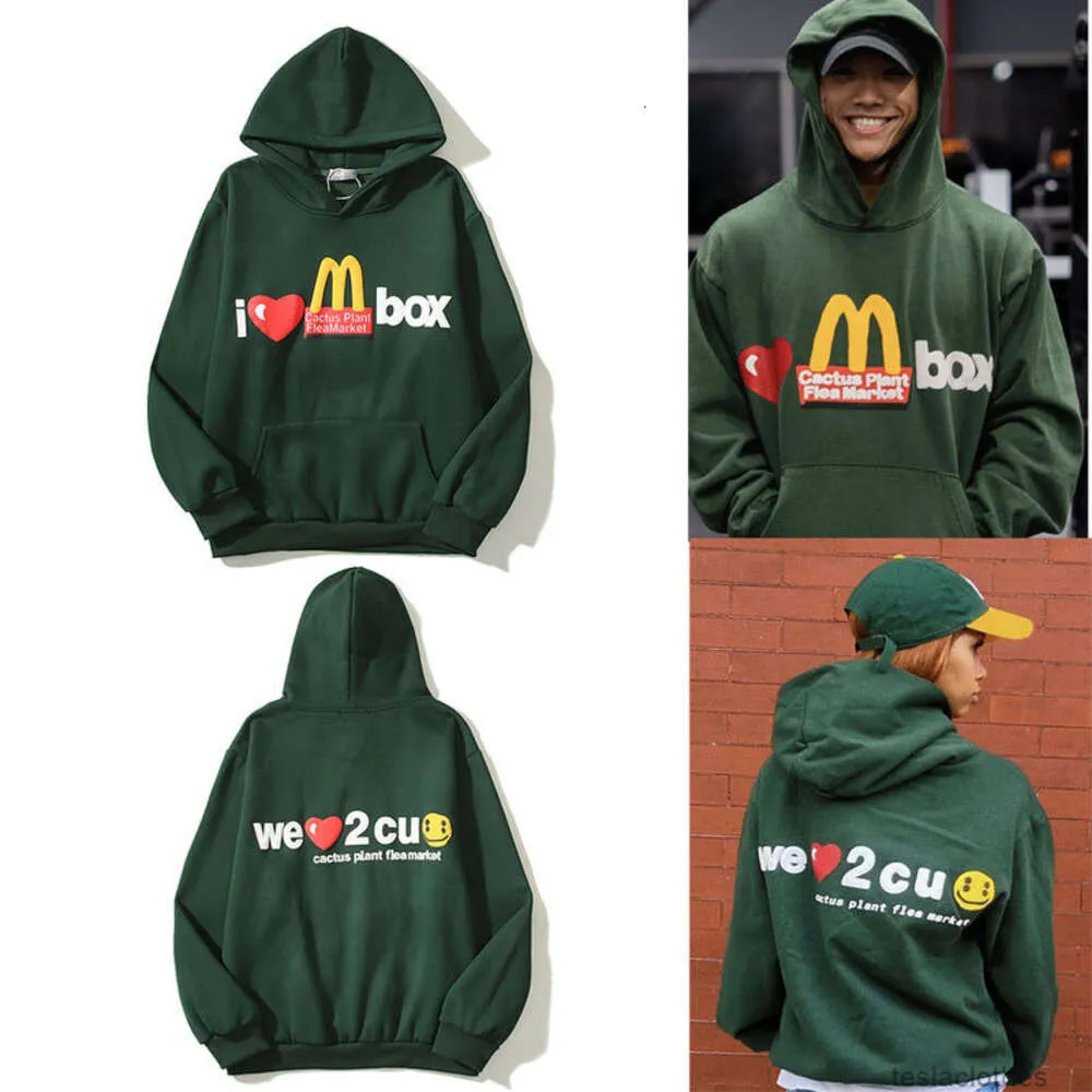 Tasarımcı Hoodie Erkek Sweatshirts Fashion Street Giyim 2022 Yeni Amerikan Tarzı Yüksek Sokak Feidong Aynı CPFM CO BR ESKİ M Köpek Baskı Peluş Hoodie