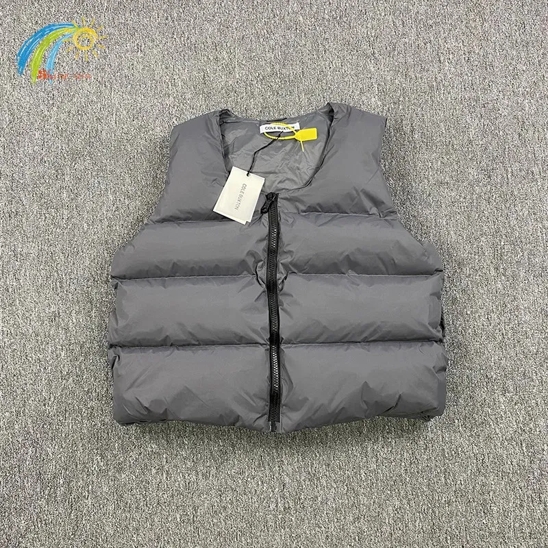 ジャケット・アウター Cole Buxton Down Quilted Vest Cole Buxton Men's Down Quilted Vest in Black Cole Buxton