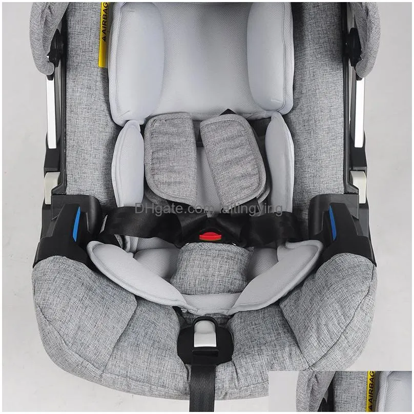 4 in 1 carseat stroller bron baby carriage travel system folding portable cart with car seat comfort 0-4 years old strollers222n