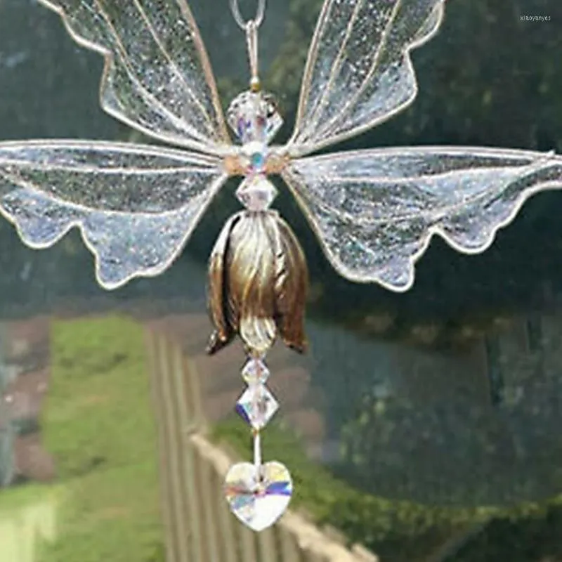 Figurines Décoratives Carillon Éolien Ange Vent Cloche Créative Pas De  Déformation Époxy Fée Papillon Pour Fenêtre Du 9,77 €