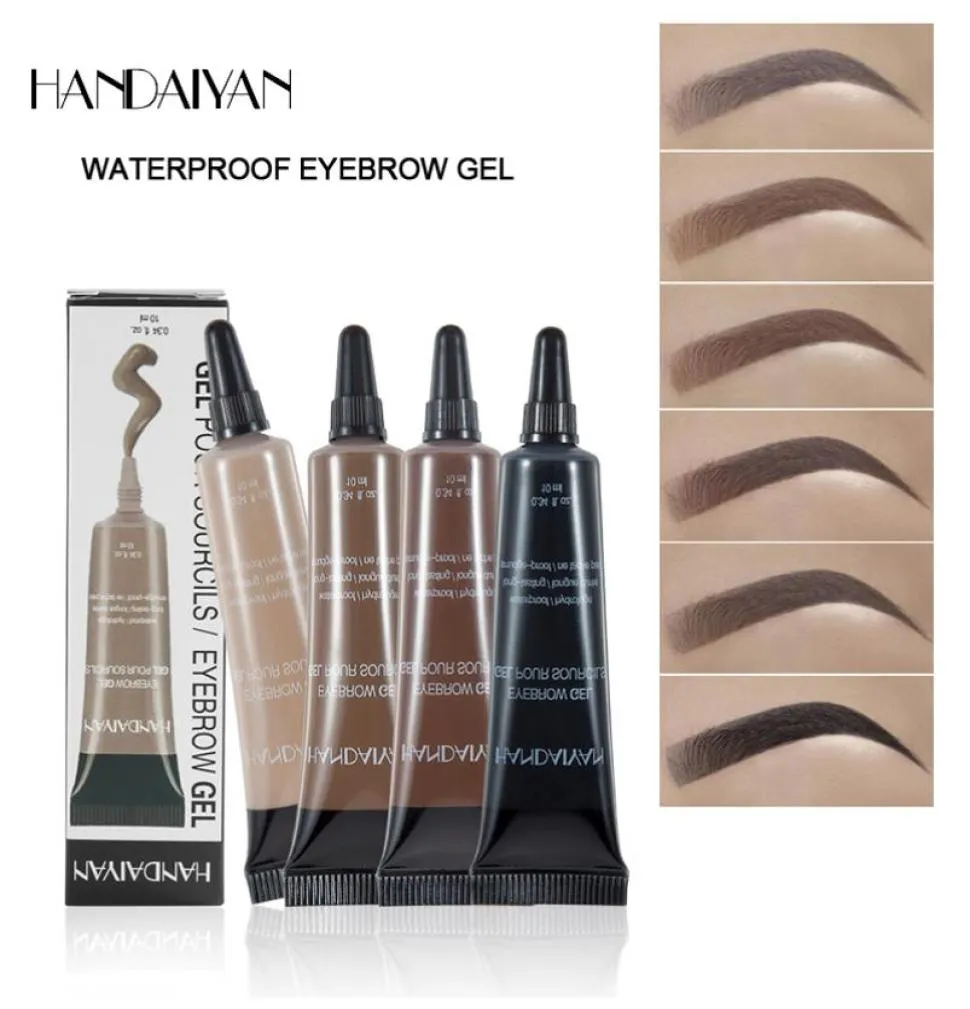 Handaiyan Gel Sourcils Tintura Per Sopracciglia Styling Liquide 6 Couleurs Imperméable Non Lissant Naturel Facile à Porter Maquillage Sourcils7833967