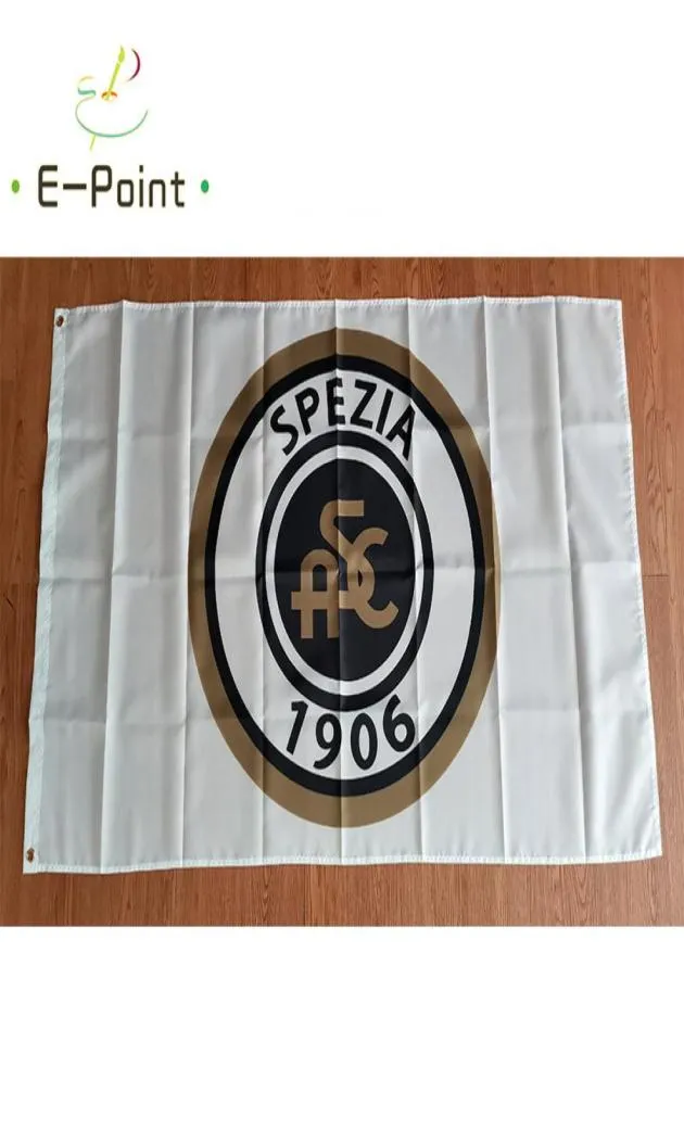 Italië Spezia Calcio Vlag 35ft 90cm150cm Polyester vlag Banner decoratie vliegende huis tuin vlag Feestelijke geschenken3675313