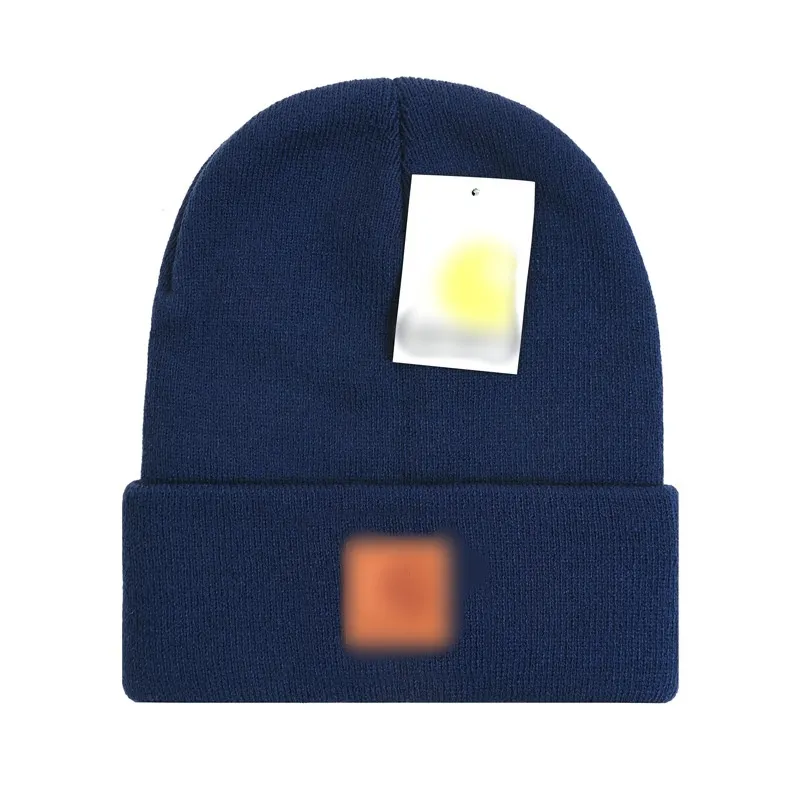 2023 NIEUWE Beanie Caps voor Mannen Vrouwen Herfst Winter Warme Dikke Wol Borduren Koude Hoed Paar Designer Gebreide Mode Straat hoeden E-2