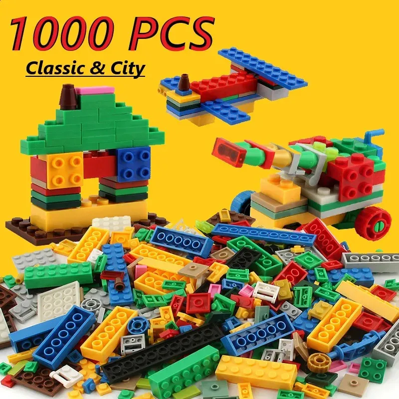 Other Toys DIY 1000 PCS Classical Parts Model Building Blocks Education Ideased Kits Pieces City Creative Adult Toys MOC Designer Creative 231116