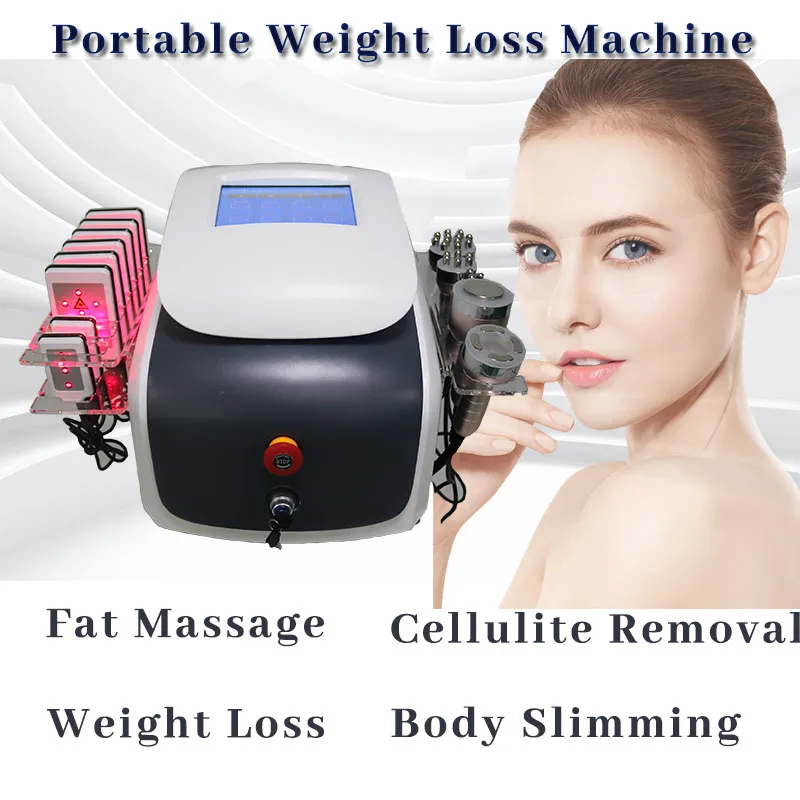 Cavitazione RF portatile che dimagrisce massaggio grasso 40khz cavitazione rimozione delle rughe rimozione lipolaser cellulite