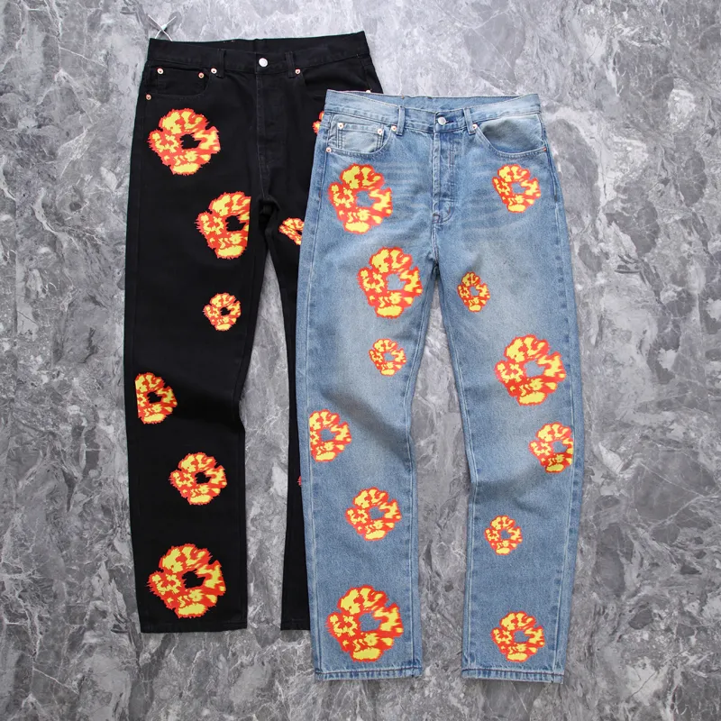 Flower jeans mens hotsell
